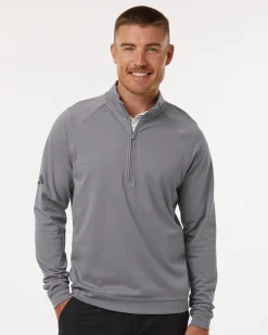 A598 - Club Quarter-Zip Pullover<Adidas Best