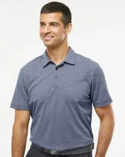A582 - Heathered Polo<Adidas New