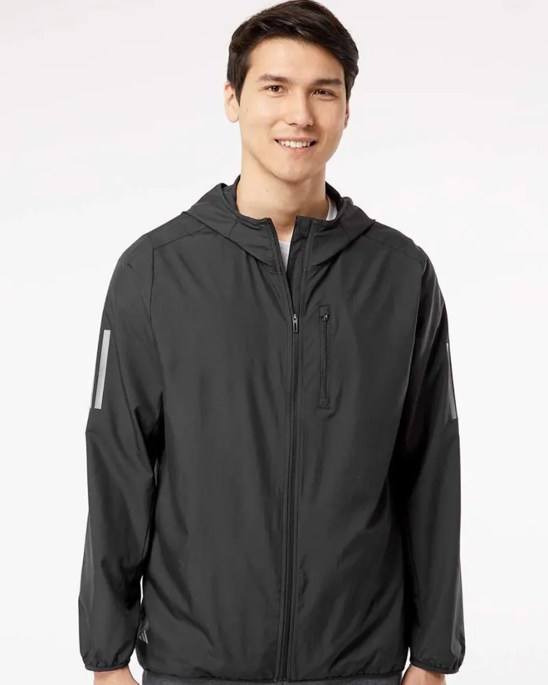 A524 - Hooded Full-Zip Windbreaker<Adidas Sale