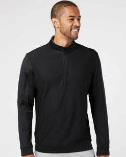 A295 - Performance Textured Quarter-Zip Pullover<Adidas Online