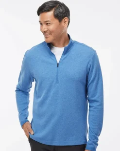 A554 - 3-Stripes Quarter-Zip Sweater<Adidas Fashion