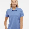A583 - Women's Heathered Polo<Adidas Fashion
