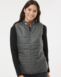 A573 - Women's Puffer Vest<Adidas Best