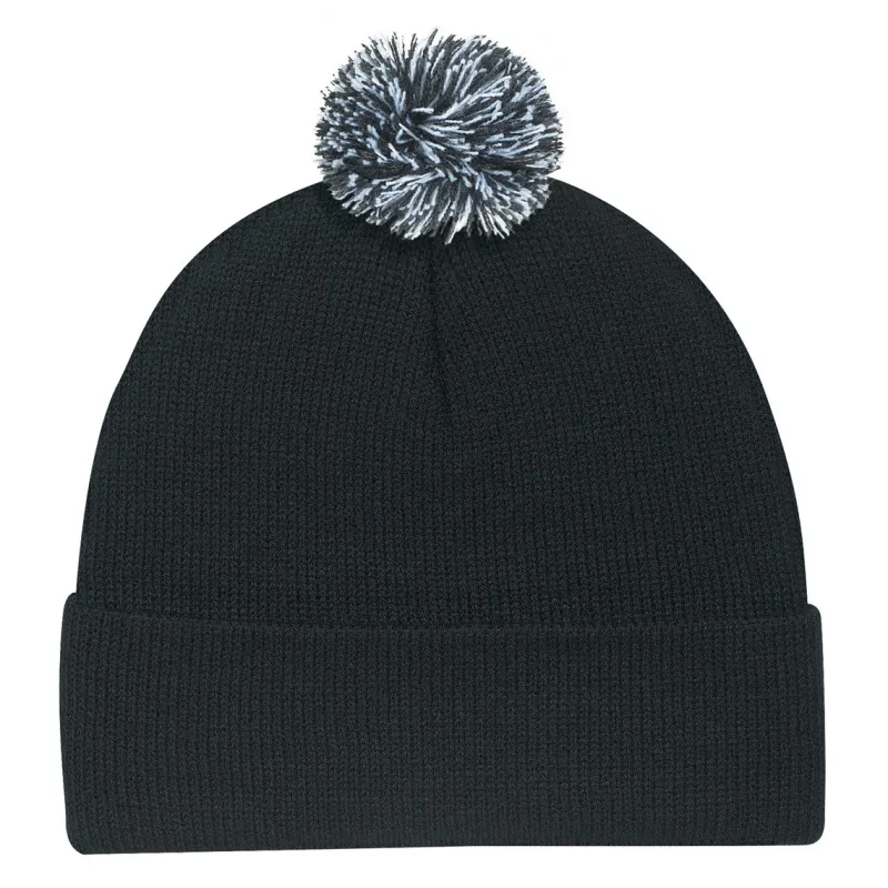 9E064M - Acrylic Cuff Toque (Pom Pom)<AJM Discount