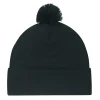 9E060M - Acrylic Cuff Toque (Pom Pom 6cm)<AJM Fashion