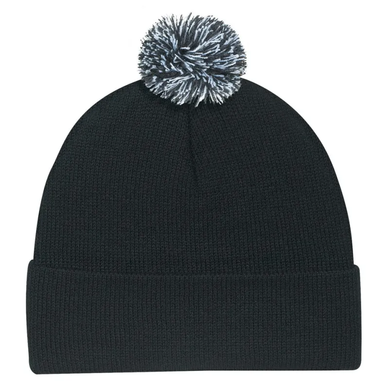 9E064M - Acrylic Cuff Toque (Pom Pom)<AJM Discount