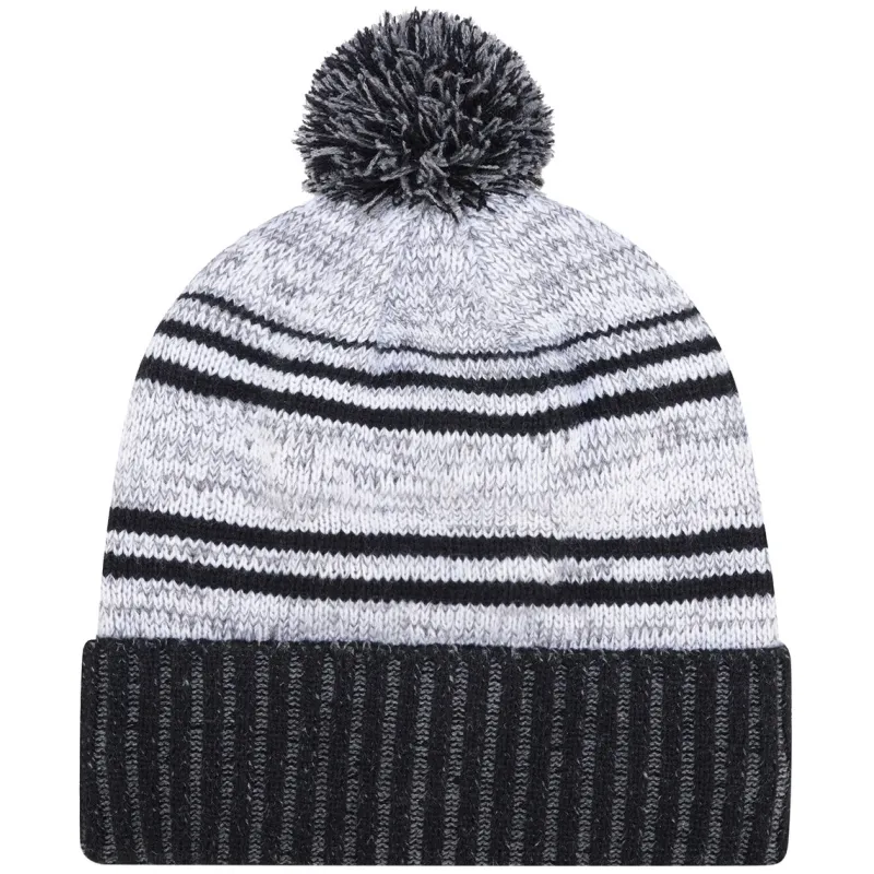 9G087M - Acrylic / Polyester Micro Fleece, Cuff Toque (Pom Pom 8cm)<AJM Fashion