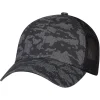 3H647M - Cotton Drill / Soft Polyester Mesh, 6 Panel Constructed Full-Fit (Urban Camo, Mesh Back)<AJM Outlet