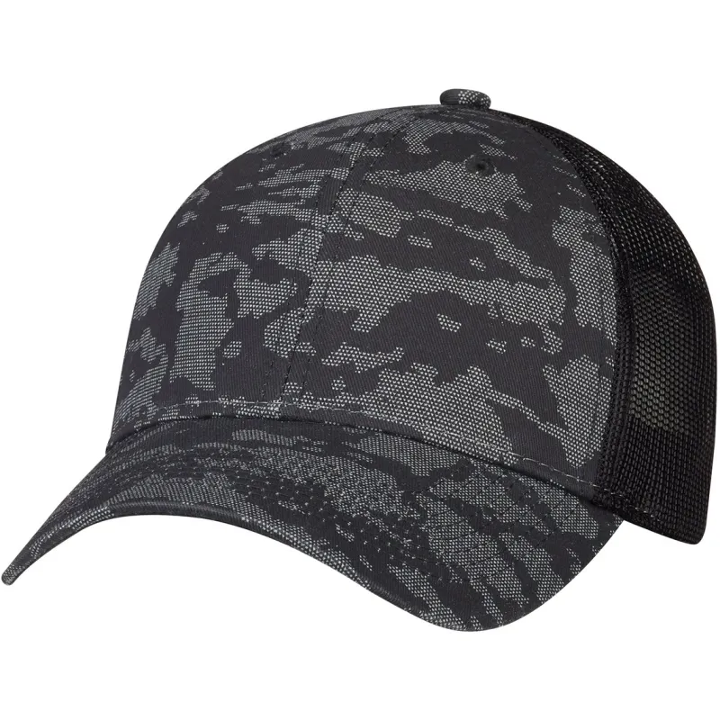 3H647M - Cotton Drill / Soft Polyester Mesh, 6 Panel Constructed Full-Fit (Urban Camo, Mesh Back)<AJM Outlet