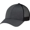 4H647M - Polyester Heather / Soft Polyester Mesh 6 Panel Constructed Full-Fit (Mesh Back)<AJM Outlet