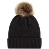9L594L - Acrylic Cuff Toque (Faux Fur Pom Pom 12cm)<AJM Sale