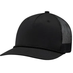 5160M - Polycotton / Polyester Mesh 5 Panel Constructed Pro-Round-Five (Mesh Back)<AJM Discount