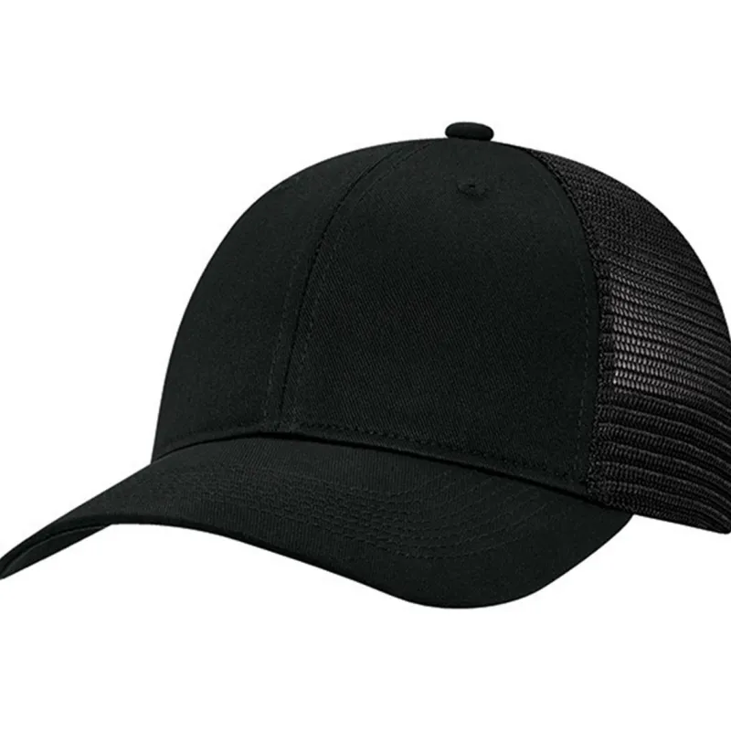 7M670M - Deluxe Chino Twill / Flexible Polyester Mesh 6 Panel Constructed Full-Fit (Mesh Back, Deluxe Fit)<AJM Online