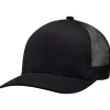 8N150M - Coolon Polyester / Polyester Mesh 5 Panel Constructed Solo Panel Pro Round (Mesh Back)<AJM Hot