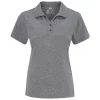 PF2040 - Performance Heather Polos :: 100% Polyester Pique Knit. 155g/m2 - 4.5oz/yd2<AJM Online