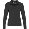 PF2900 - Women's Performance Long Sleeve Polos :: 100% Polyester Pique Knit. 155g/m2 - 4.5oz/yd2<AJM Online