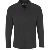 PM1901 - Men's Performance Long Sleeve Polos<AJM Discount
