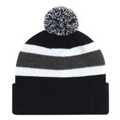 9S243J - Junior, Acrylic Cuff Toque (Pom Pom 8cm, Junior)<AJM Fashion