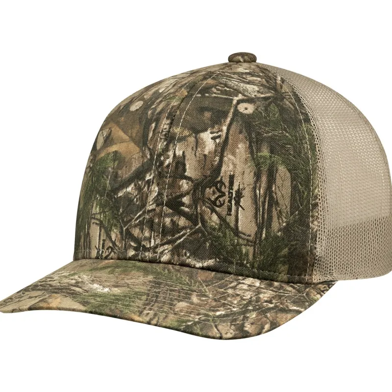 8Y018M - Brushed Polycotton / Polyester Mesh, Realtree XTRA®<AJM Online