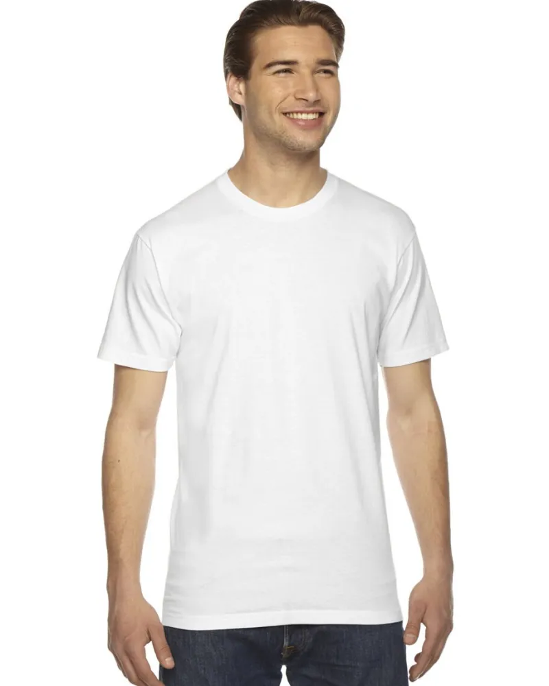 2001 - Unisex Fine Jersey Short-Sleeve T-Shirt<American Apparel Fashion