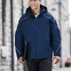 Ash City 88196 - ANGLE MEN'S 3-in-1 JACKET WITH BONDED FLEECE LINER<North End New