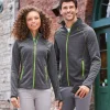 Ash City North End 88697 - Flux Men's Melange Bonded Fleece Jackets<North End Sport Red Best