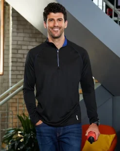 Ash City 88187 - Radar Men's Half-Zip Performance Long Sleeve Top<North End Clearance