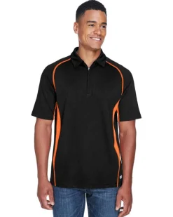 Ash City North End 88657 - SERAC MEN'S UTK cool.logikTM PERFORMANCE ZIPPERED POLO<North End Sport Red Best