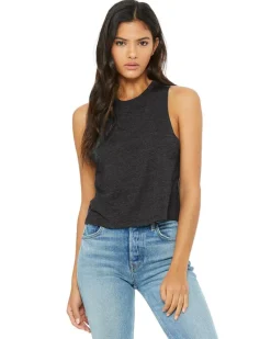 6682 - Ladies Racerback Cropped Tank<Bella+Canvas Online