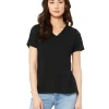 6415 - Ladies Relaxed Triblend V-Neck T-Shirt<Bella+Canvas Outlet