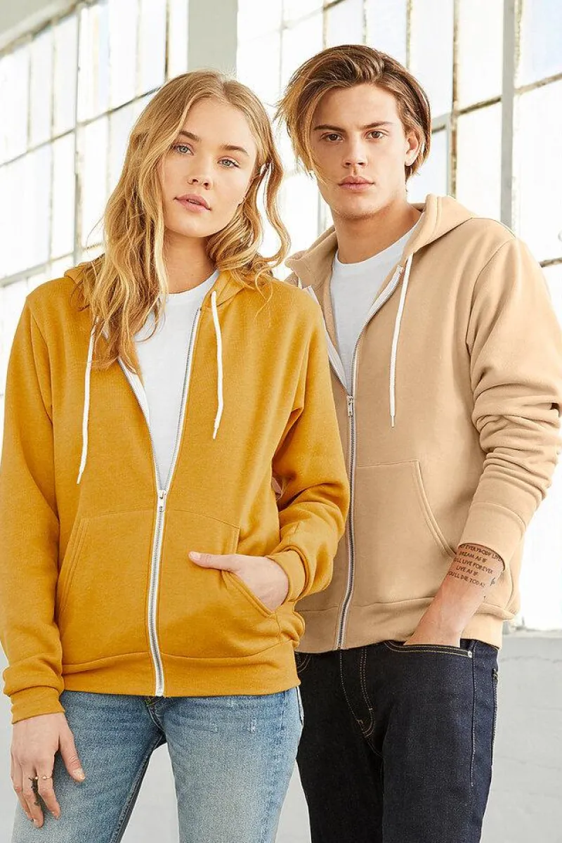 3739 - Unisex Full-Zip Hooded Sweatshirt<Bella+Canvas Outlet