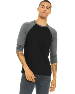 3200 - Unisex 3/4-Sleeve Baseball T-Shirt<Bella+Canvas Hot