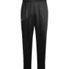 1717BY - Youth Performance Athletic Pants - Black/White<Champion Clearance
