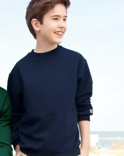 S690 - Eco Youth Crewneck Sweatshirt<Champion New