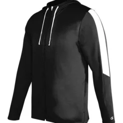 1717TU - Stylish Black & White Adult Racing Jacket 2XL<Champion New