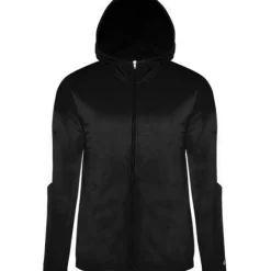 1717TY - Stylish Youth Performance Jacket in Black and White<Champion Hot