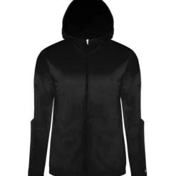 1717TY - Stylish Youth Performance Jacket in Black and White<Champion Hot