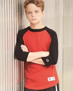 T13Y - Youth Raglan Baseball T-Shirt<Champion Discount