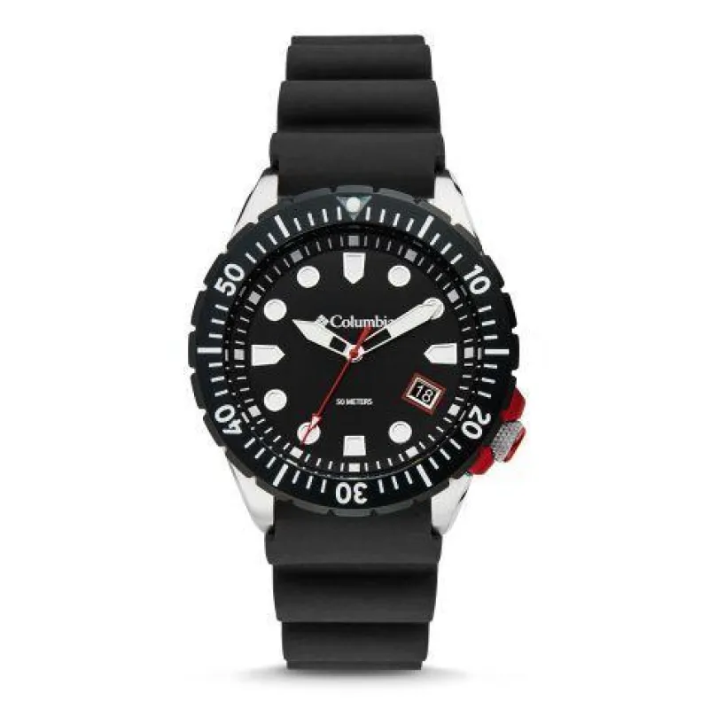 CSC04-001 - Pacific Outlander Watch: Dial/ Silicone<Columbia Timing New
