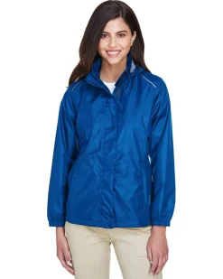 78185 - Climate Tm Ladies' Seam-Sealed Lightweight Variegated Ripstop Jacket<Core365 Discount