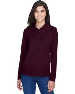 78192 - Pinnacle Core 365™ Ladies' Performance Long Sleeve Pique Polos<Core365 Discount