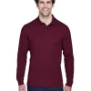 88192 - Pinnacle Core 365™ Men's Performance Long Sleeve Pique Polos<Core365 Hot