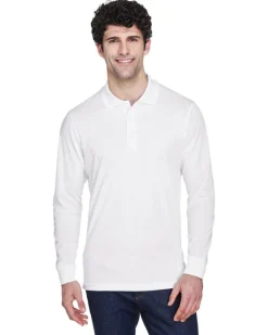 88192 - Pinnacle Core 365™ Men's Performance Long Sleeve Pique Polos<Core365 Hot