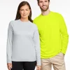 Core 365 CE110 - Unisex Ultra UVP Long-Sleeve Raglan T-Shirt<Core365 Hot