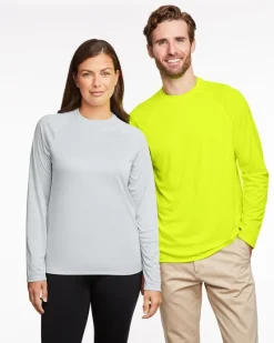 Core 365 CE110 - Unisex Ultra UVP Long-Sleeve Raglan T-Shirt<Core365 Hot