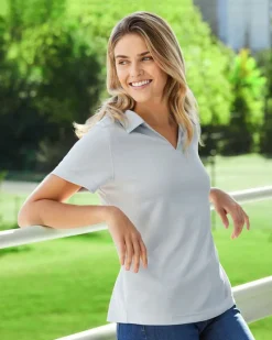 CE104W - Ladies Market Snag Protect Mesh Polo<Core365 Fashion