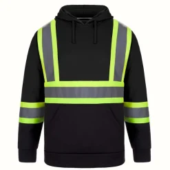 L01375 - Long Haul Hivis Polyester Pullover Hoodie<CX2 Hivis Fashion