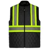 L01225 - Mack Hi-Vis Quilted Vest<CX2 Hivis Best