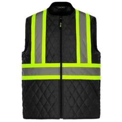 L01225 - Mack Hi-Vis Quilted Vest<CX2 Hivis Best