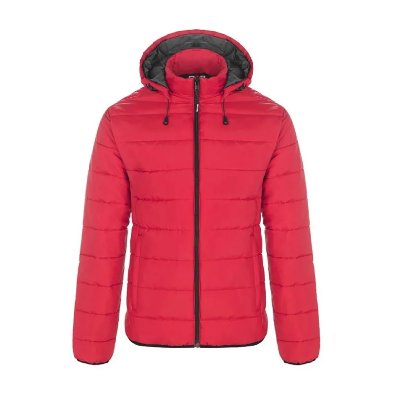 L00981 - Glacial Ladies Puffy Jacket With Detachable Hood<CX2 Online
